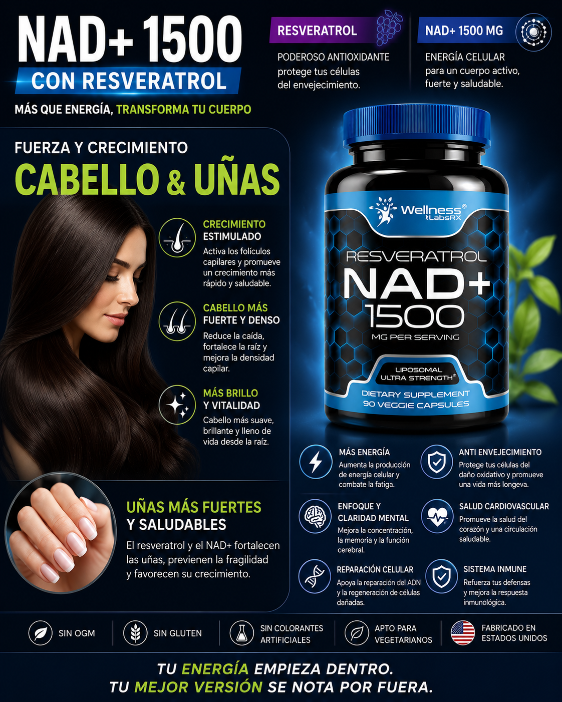 NAD + RESVERATROL